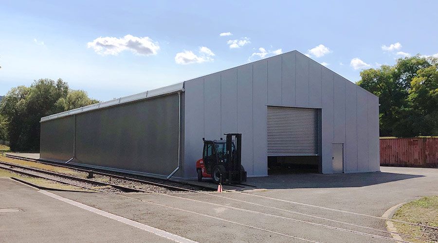 Lagerhallen und Leichtbauhallen